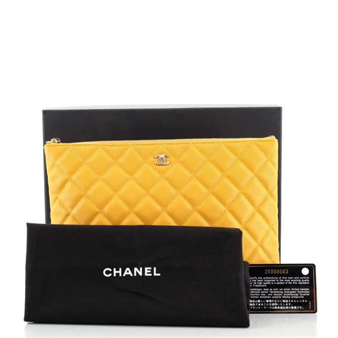 chanel o schanel|Chanel o case clutch.